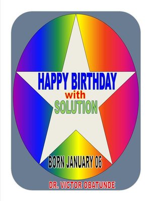 cover image of BORN JANUARY 06